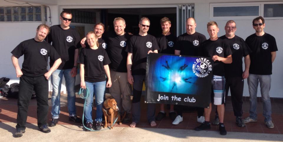 Under Pressure Diveclub - Join the club